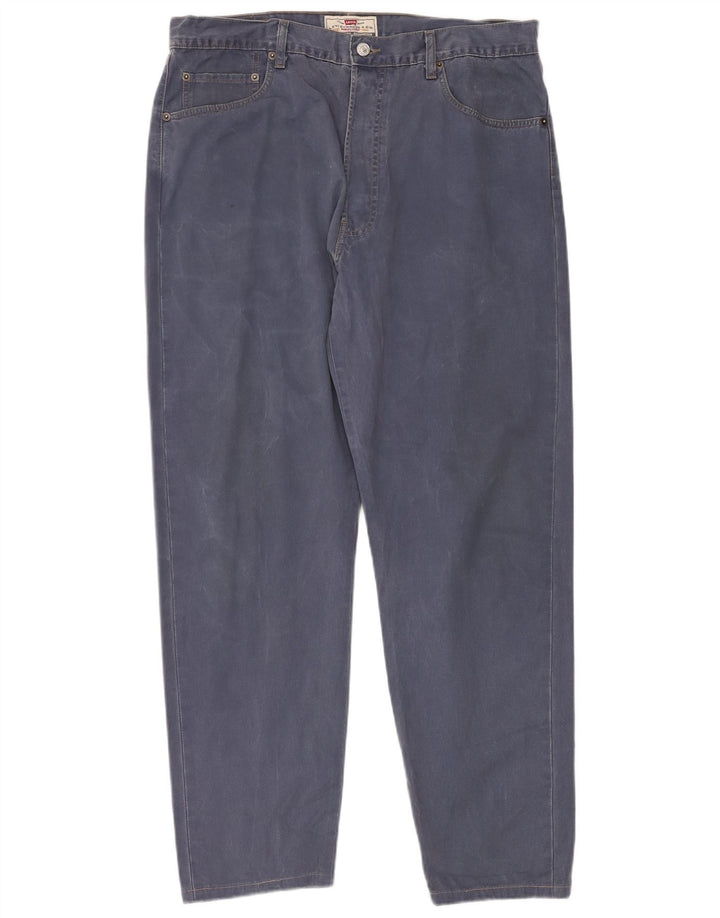LEVI'S Ανδρικό τζιν 451 Tapered W38 L30 Μπλε βαμβακερό