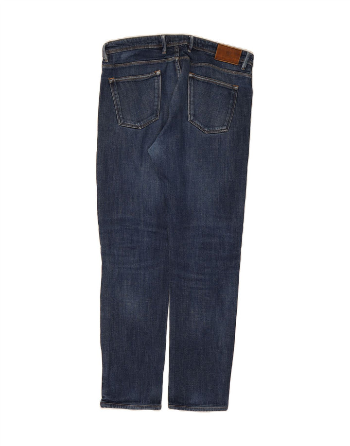 MASSIMO DUTTI Mens Slim Jeans EU 42 Large W32 L30 Blue Vintage Massimo Dutti and Second-Hand Massimo Dutti from Messina Hembry 