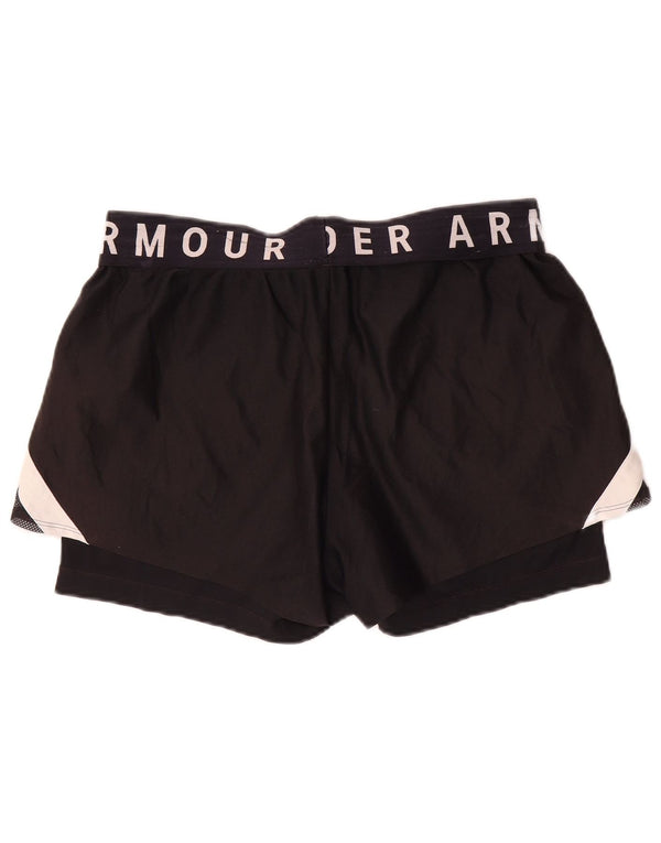 Γυναικείο αθλητικό σορτς Under Armour Heat Gear UK 14 Large Black Colourblock