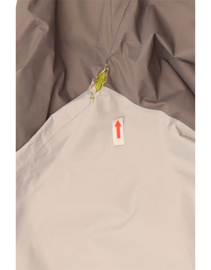 The North Face Ανδρικό μπουφάν βροχής με κουκούλα UK 38 Medium Grey Colorblock Nylon