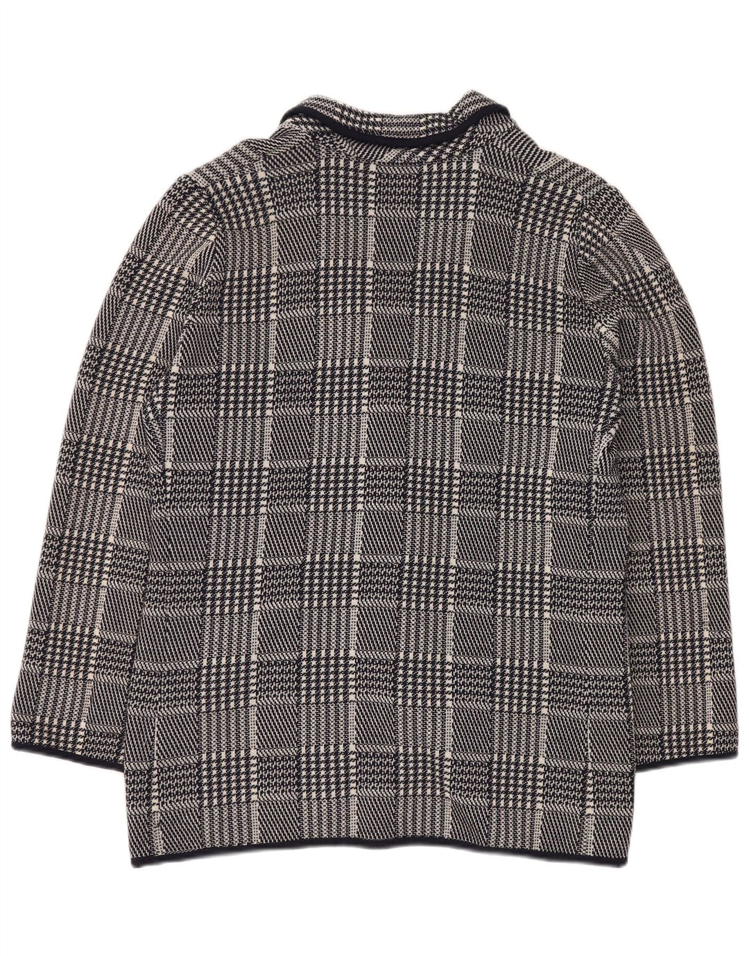 VALENTINO Γυναικείο Miss V Blazer Jacket IT 48 XL Navy Blue Houndstooth