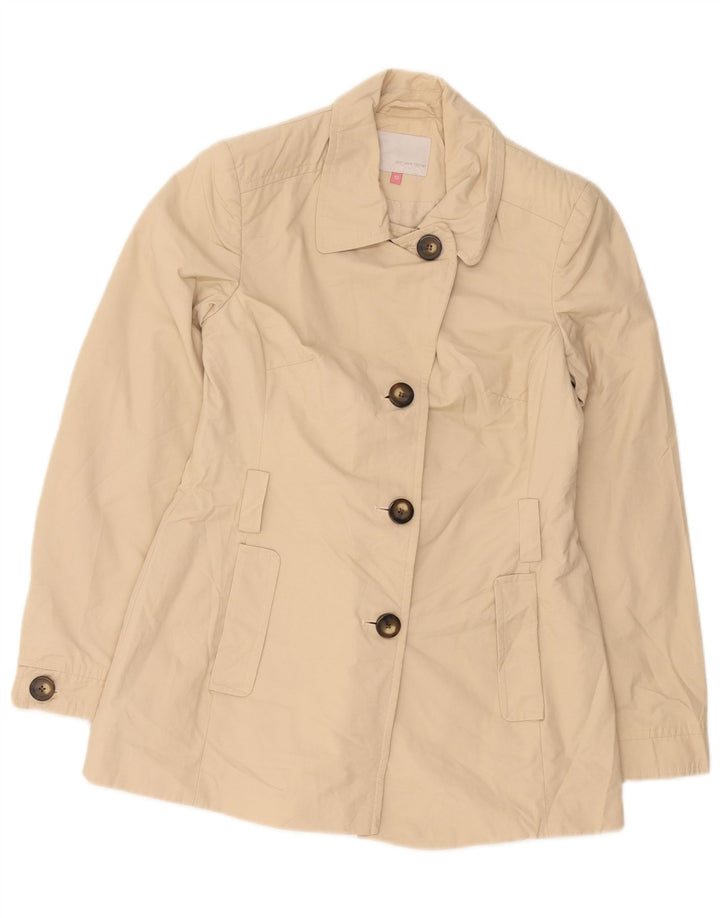 John Lewis Γυναικεία καμπαρντίνα UK 10 Small Beige Cotton