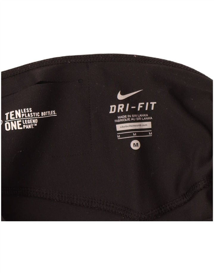 Γυναικεία φόρμα Nike Dri Fit Παντελόνι UK 14 Μεσαίο μαύρο πολυεστέρα