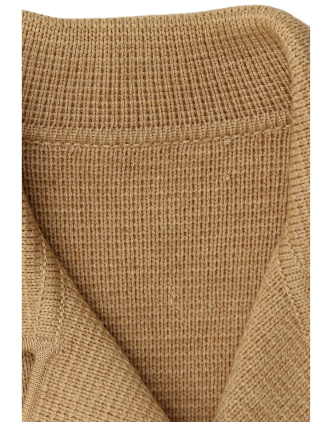 Vintage γυναικείο πλεκτό παλτό UK 12 Medium Beige