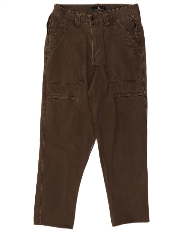 Bromfield Ανδρικό ίσιο παντελόνι Cargo IT 48 Medium W30 L27 Καφέ βαμβακερό