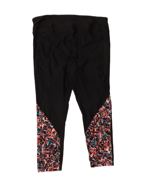 Γυναικείο κολάν θερμότητας UNDER Armour UK 18 XL Μαύρο Animal Print