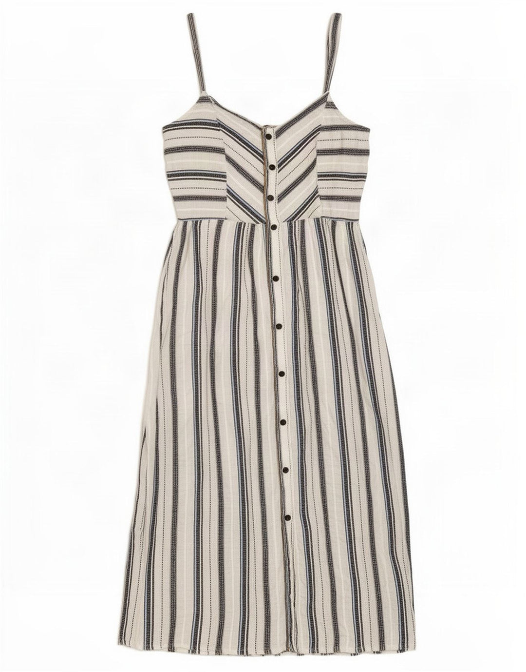 Zara Γυναικείο Sundress UK 6 XS Λευκό ριγέ