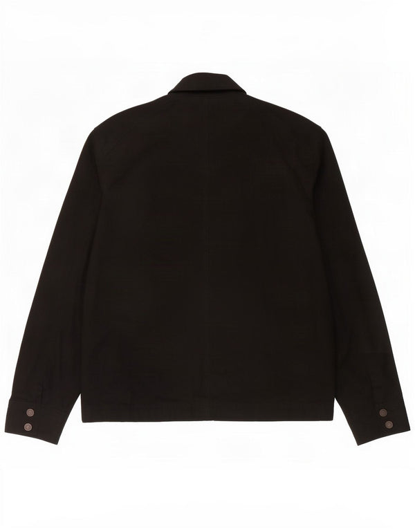 Calvin Klein Jeans Ανδρικό Bomber Jacket UK 44 2XL Μαύρο βαμβακερό