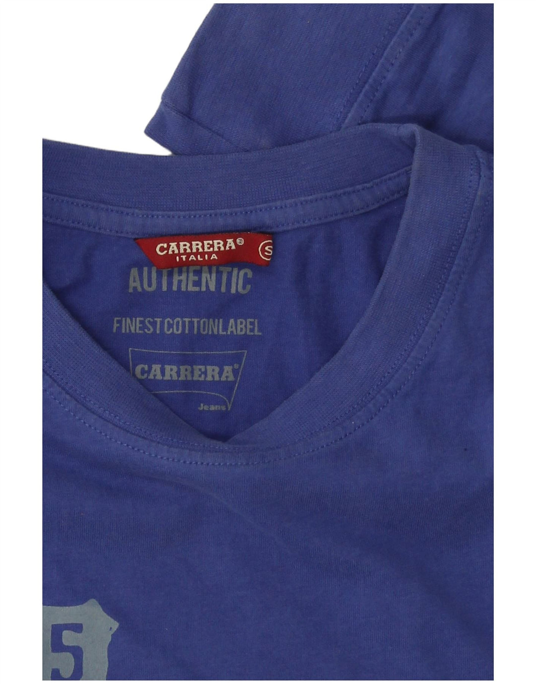 CARRERA Ανδρικό γραφικό τοπ New York City, μακρυμάνικο, μικρό μπλε βαμβακερό