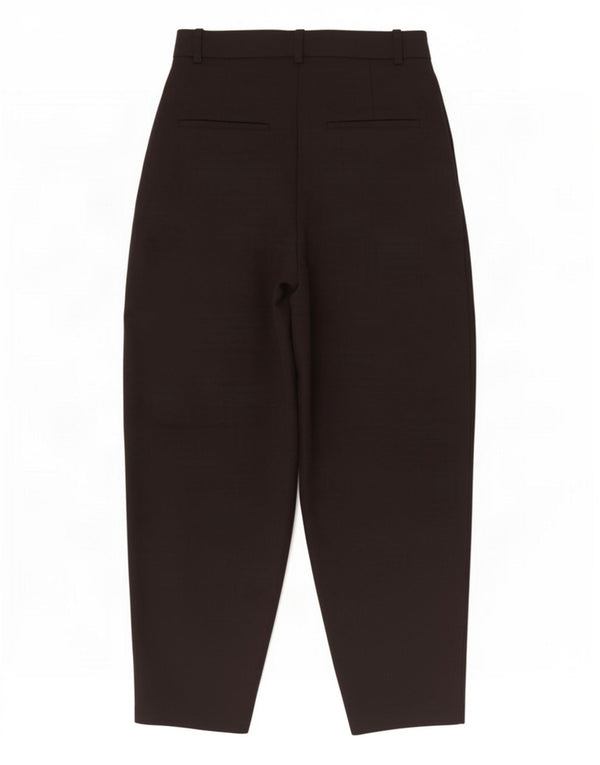 Zara Γυναικείο Ψηλόμεσο Χαλαρό Παντελόνι XS W24 L25 Μαύρο Βισκόζη
