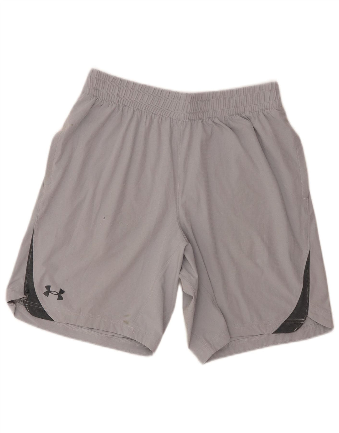 Ανδρικό γραφικό αθλητικό σορτς Under Armour με μεσαίο γκρι έγχρωμο πολυεστέρα