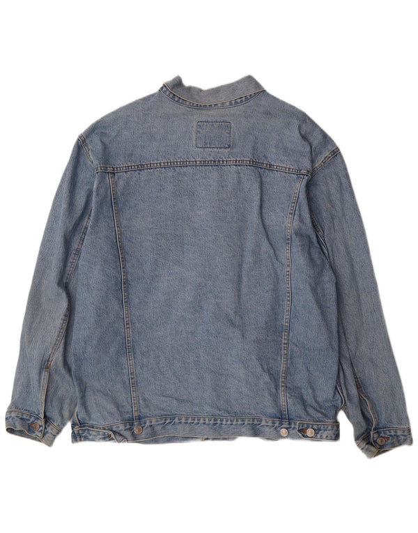 Levi's Mens 501 Τζιν Μπουφάν UK 42 XL Μπλε