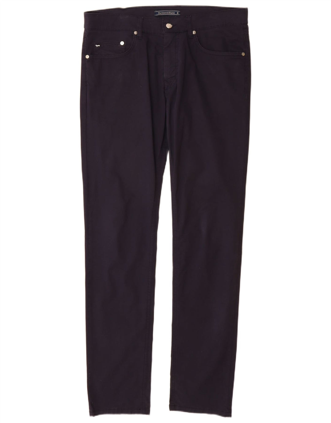 Ανδρικό παντελόνι Harmont & Blaine Slim Casual IT 48 Medium W32 L33 Navy Blue