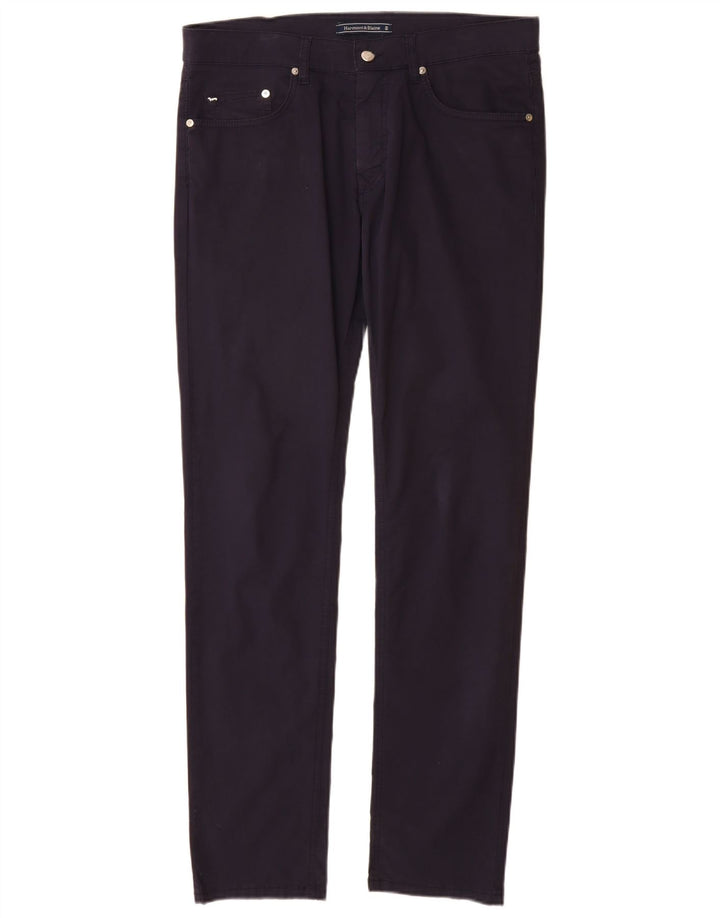 Ανδρικό παντελόνι Harmont & Blaine Slim Casual IT 48 Medium W32 L33 Navy Blue