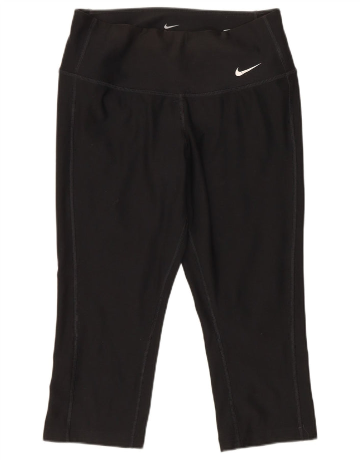 Γυναικείο κολάν Nike Dri Fit Capri UK 6 XS μαύρο πολυεστέρα