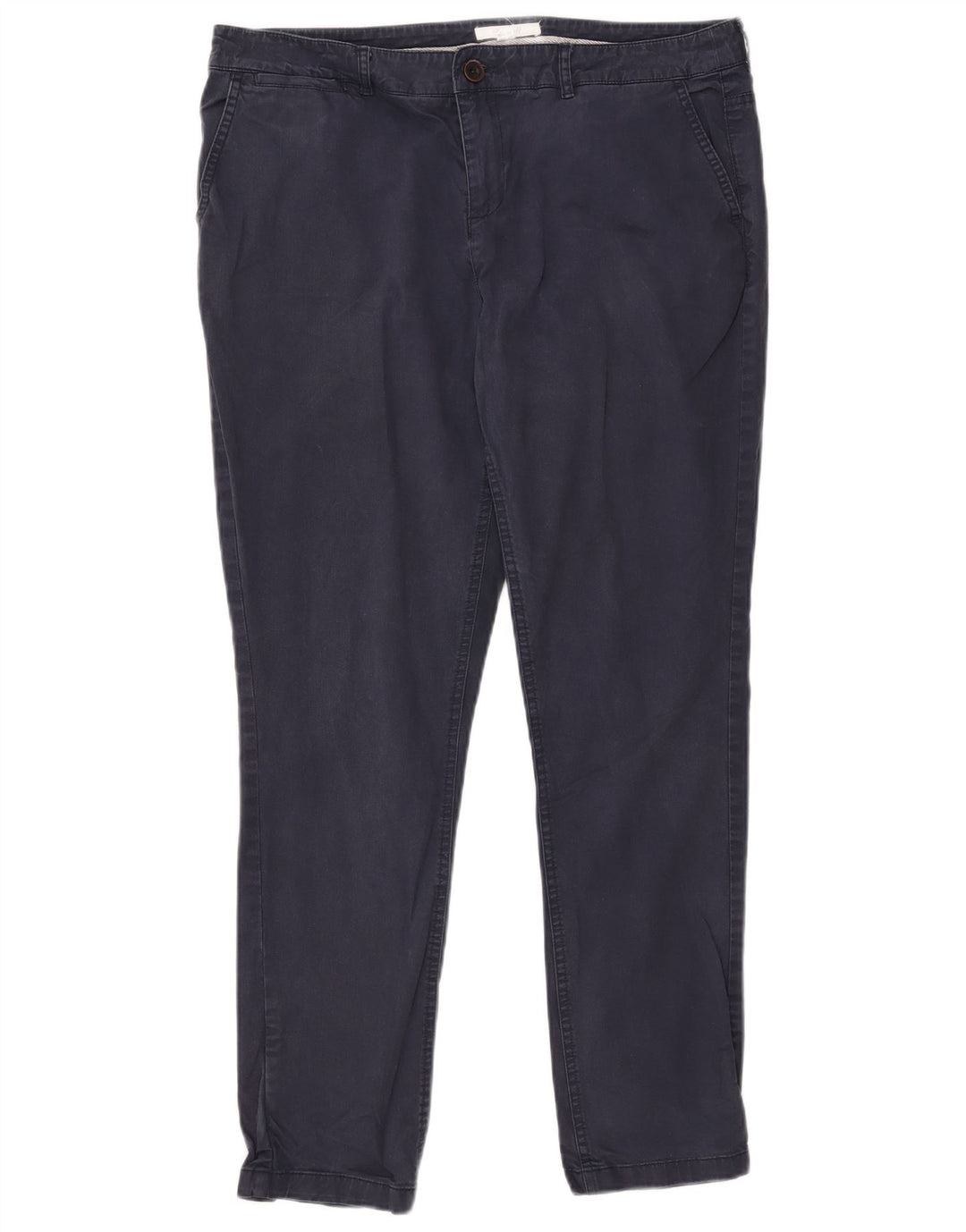 White Stuff Ανδρικό Slim παντελόνι Chino UK 14 Μεγάλο W37 L28 Navy Blue βαμβακερό