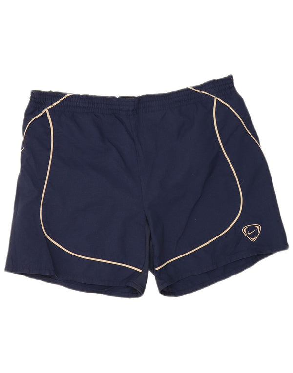 Ανδρικό αθλητικό σορτς Nike UK 39/41 Medium Navy Blue Nylon