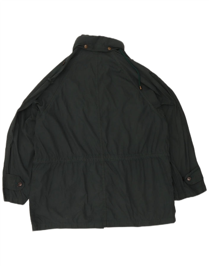 Brooksfield Mens Hooded Utility Jacket IT 50 Large Green