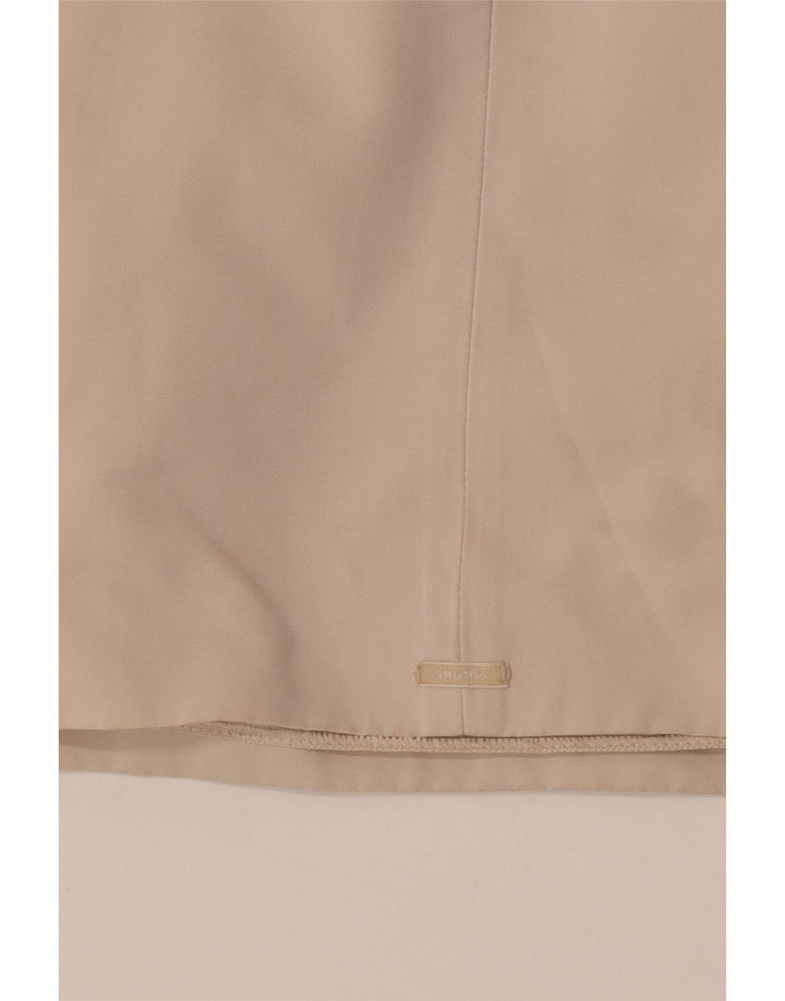 Max Mara Γυναικείο Αμάνικο Φόρεμα Shift UK 16 Large White Colourblock