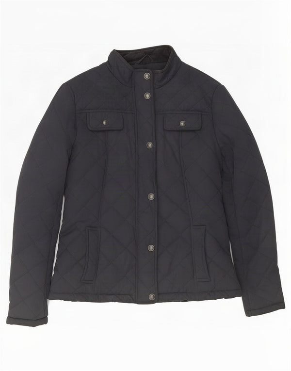 Γυναικείο καπιτονέ μπουφάν Fat Face UK 12 Medium Navy Blue Polyester