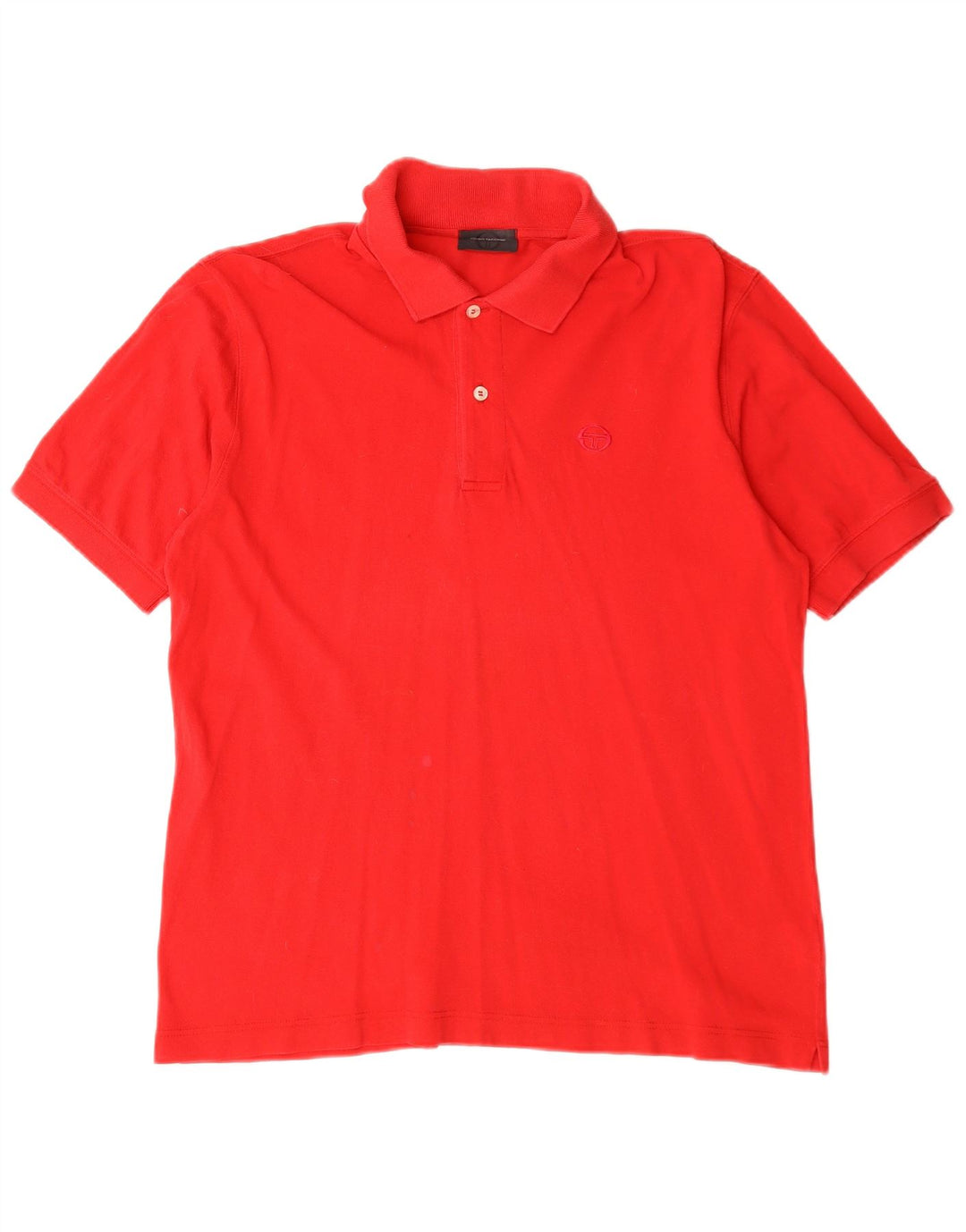 Sergio Tacchini Ανδρικό μπλουζάκι πόλο IT 46 Μικρό κόκκινο βαμβακερό