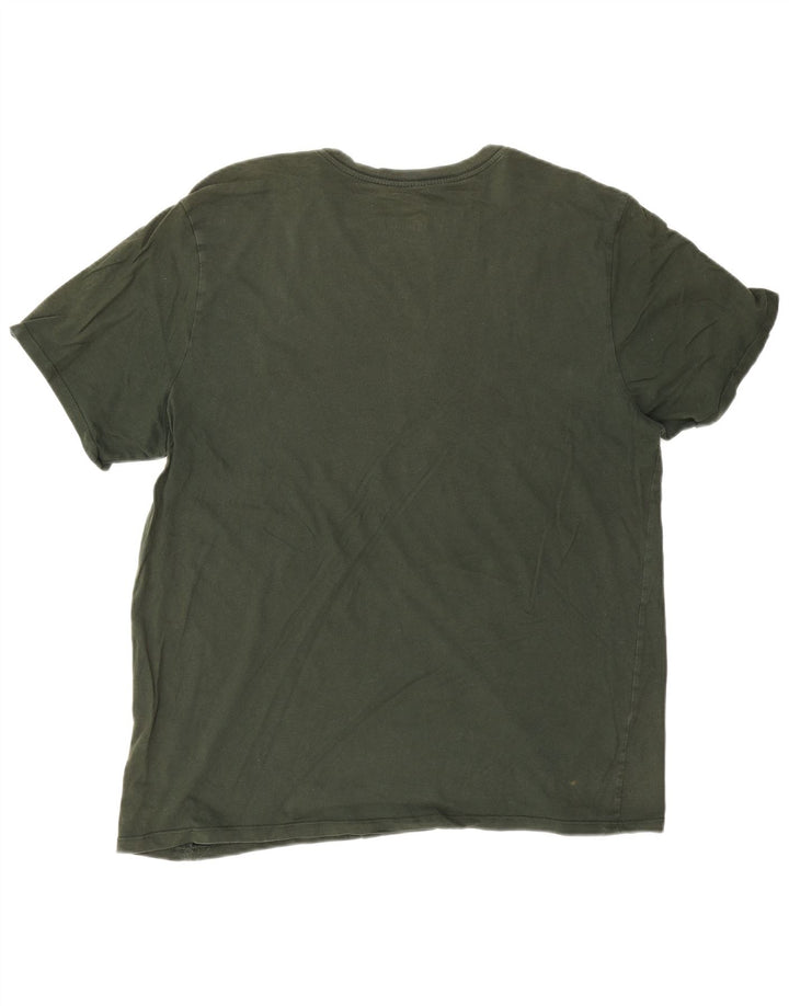Ανδρικό γραφικό μπλουζάκι NIKE Athletic Cut Μπλουζάκι XL Πράσινο