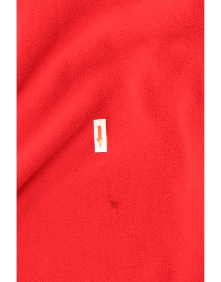 The North Face Ανδρικό φερμουάρ Fleece Jumper Μεσαίο κόκκινο πολυεστέρας
