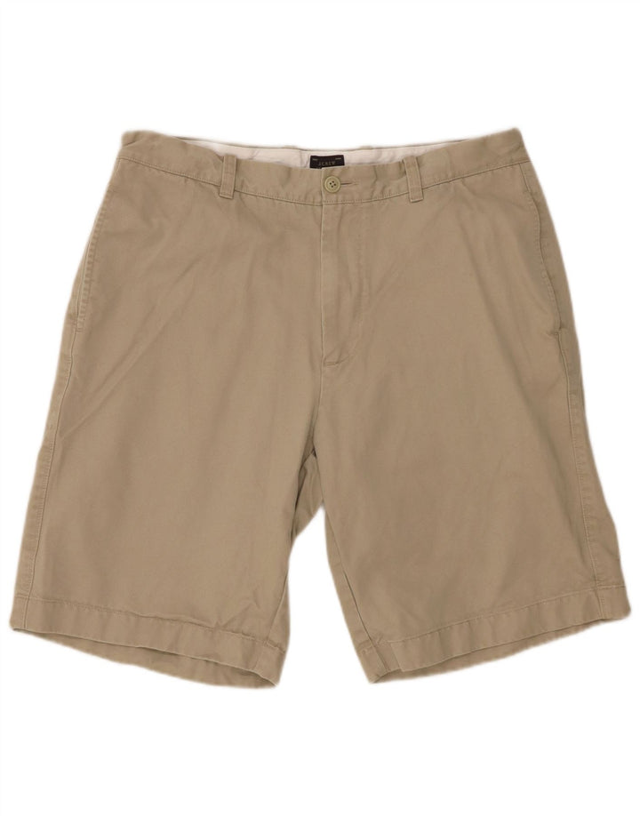 J. CREW Ανδρικό σορτς Chino W35 Μεγάλο Μπεζ βαμβακερό