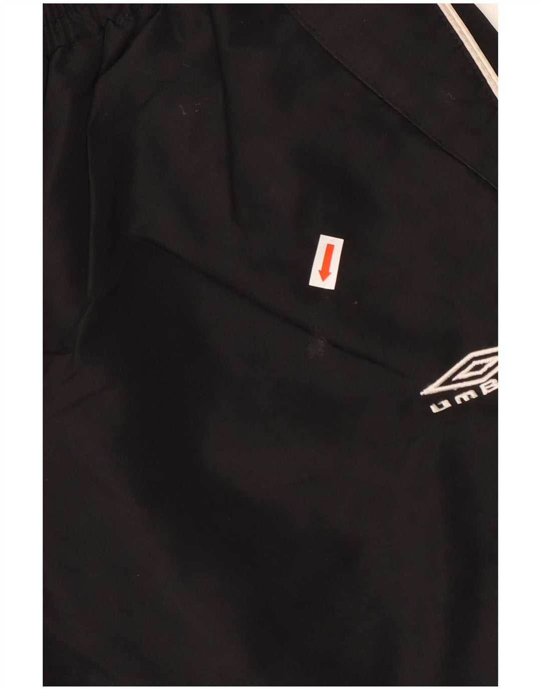 Ανδρικό γραφικό βερμούδα αθλητικό σορτς Umbro μεγάλο μαύρο πολυεστέρα