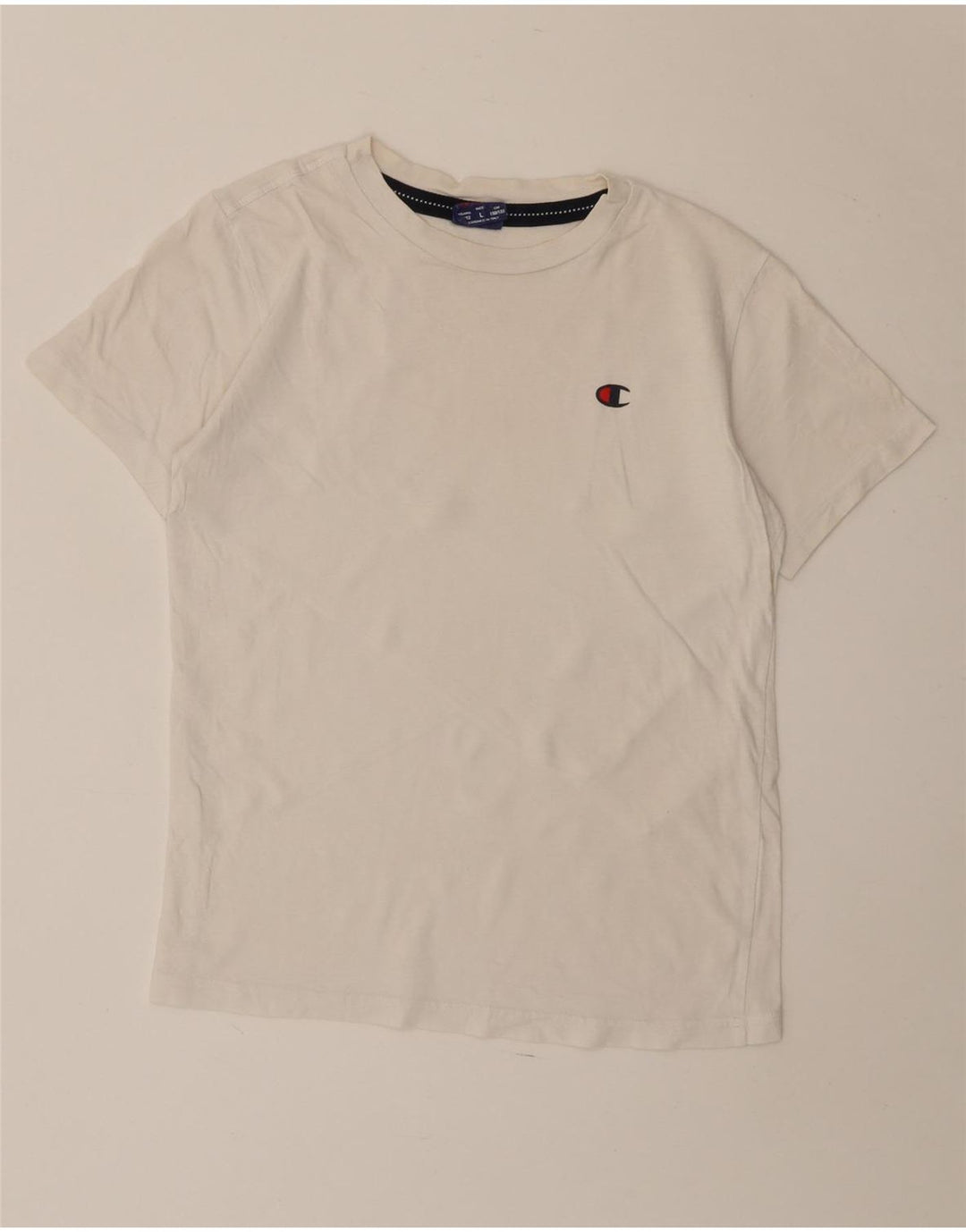 Champion Boys T-Shirt Top 11-12 Years Large White