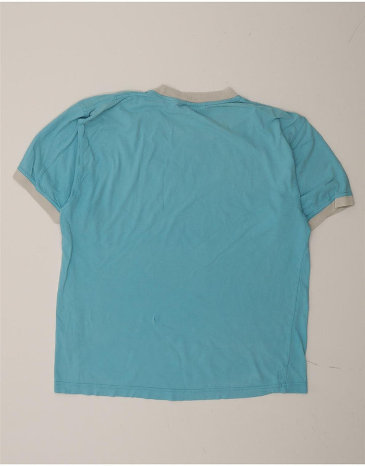 Ανδρικό T-Shirt Fila Top Large Blue Colourblock