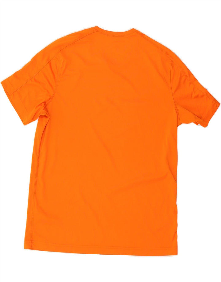 REEBOK Mens T-Shirt Top Large Orange Polyester Vintage Reebok and Second-Hand Reebok from Messina Hembry 