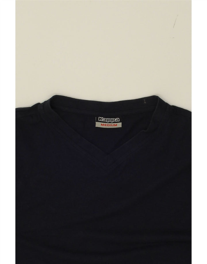 KAPPA Mens T-Shirt Medium Navy Blue Cotton Vintage Kappa and Second-Hand Kappa from Messina Hembry 