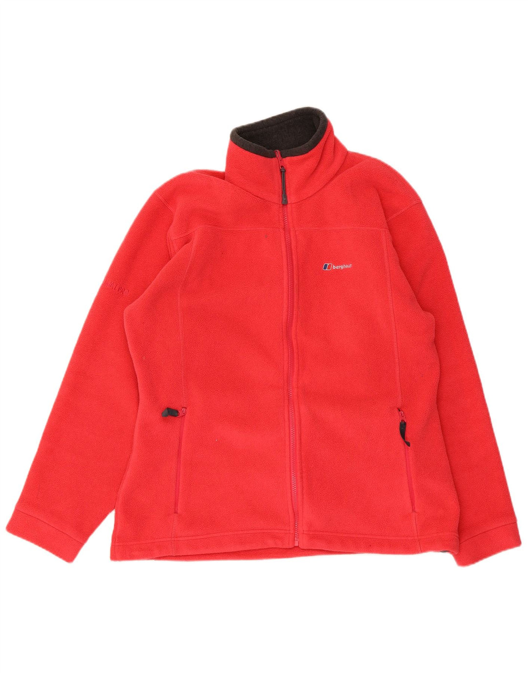 Berghaus Γυναικείο Fleece Jacket UK 14 μεγάλο κόκκινο πολυεστέρα
