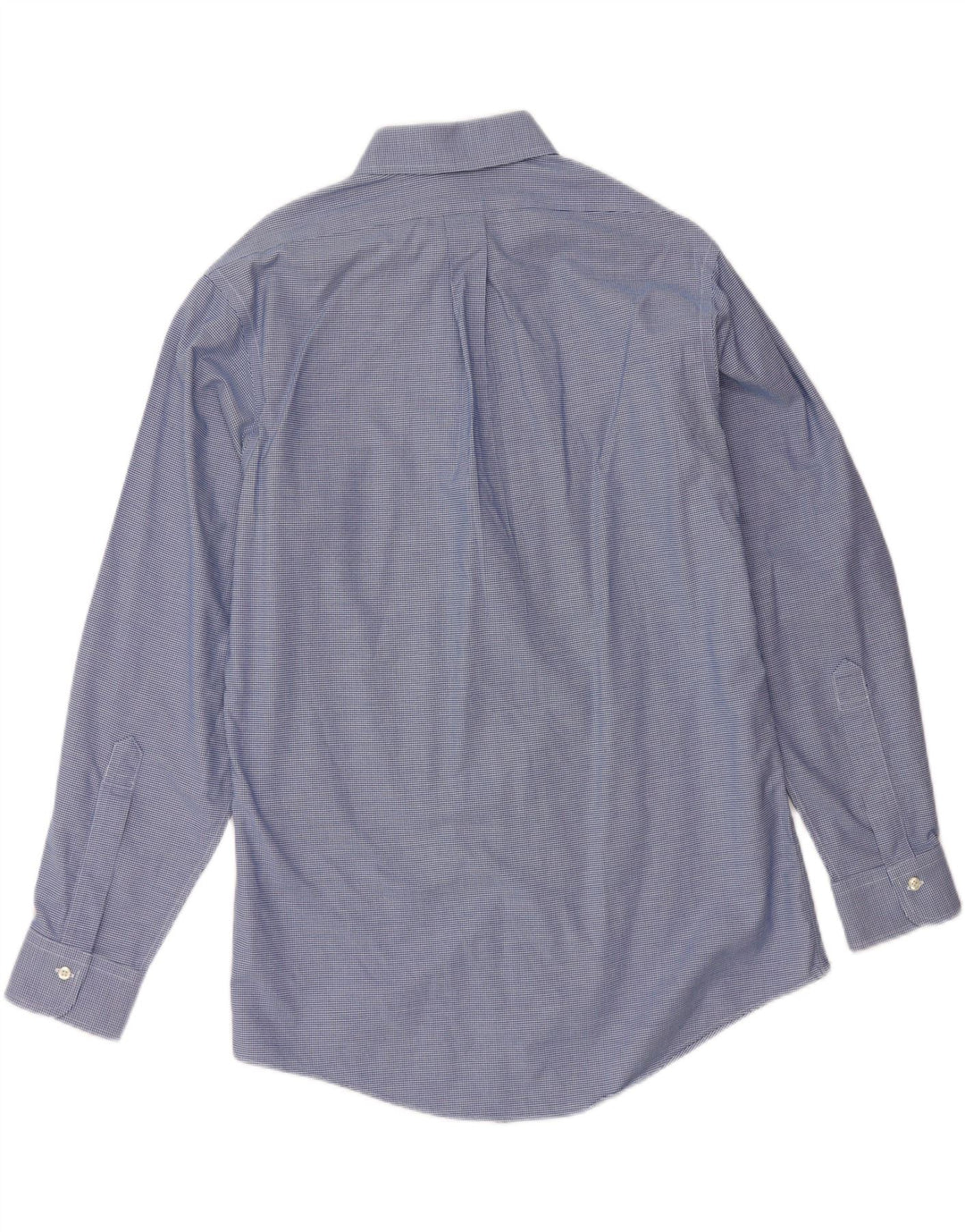 BROOKS BROTHERS Ανδρικό πουκάμισο Slim Fit Μέγεθος 15 1/2 Medium Blue Houndstooth