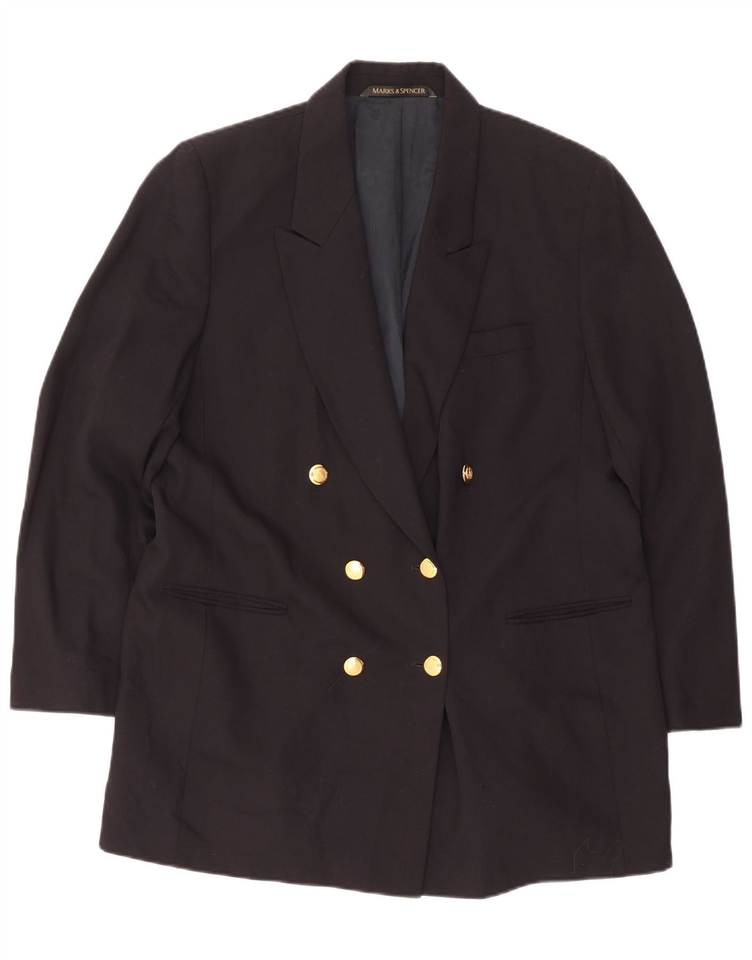 Marks & Spencer Γυναικείο Μπουφάν St. Michael Blazer UK 20 2XL Navy Blue