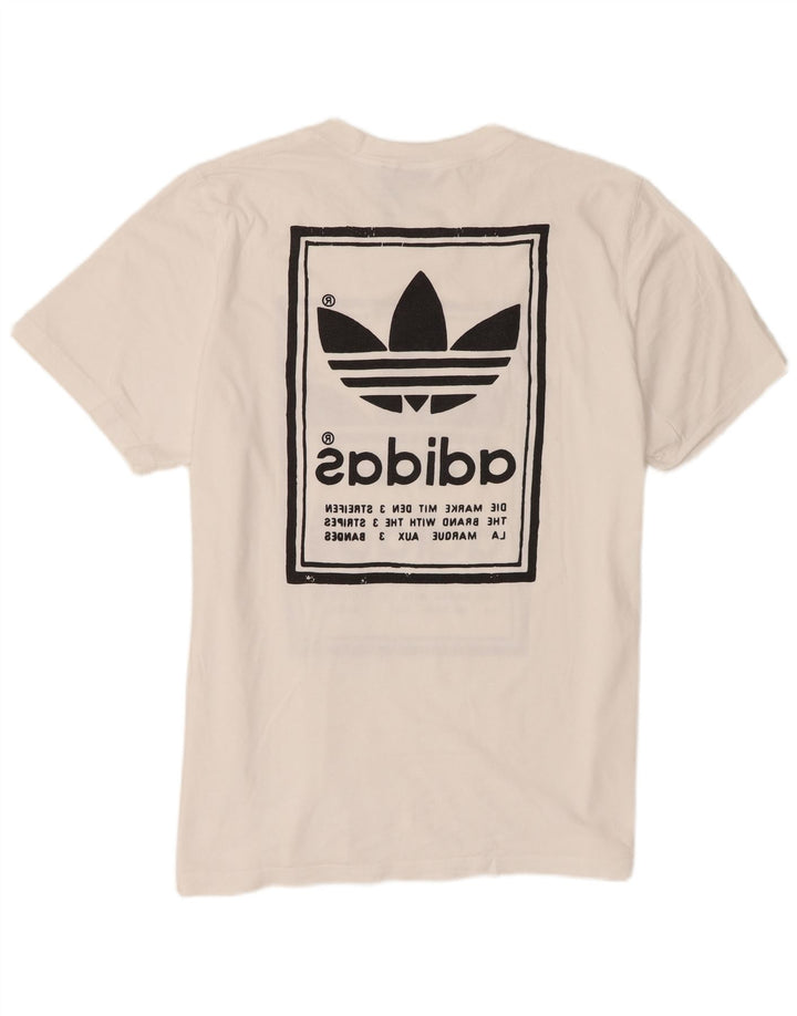 Ανδρικό γραφικό T-Shirt Adidas Top XL Λευκό