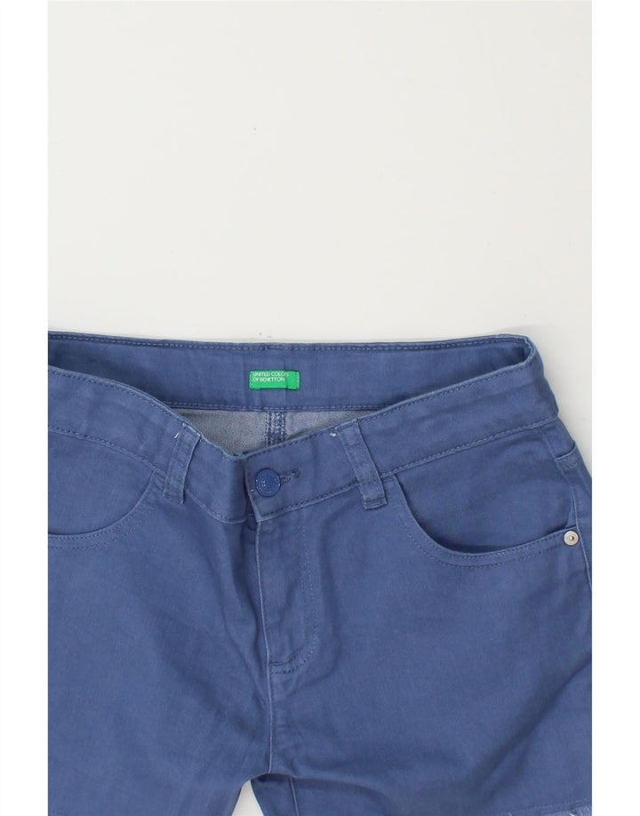 BENETTON Womens Denim Shorts W32 Large Blue Vintage Benetton and Second-Hand Benetton from Messina Hembry 
