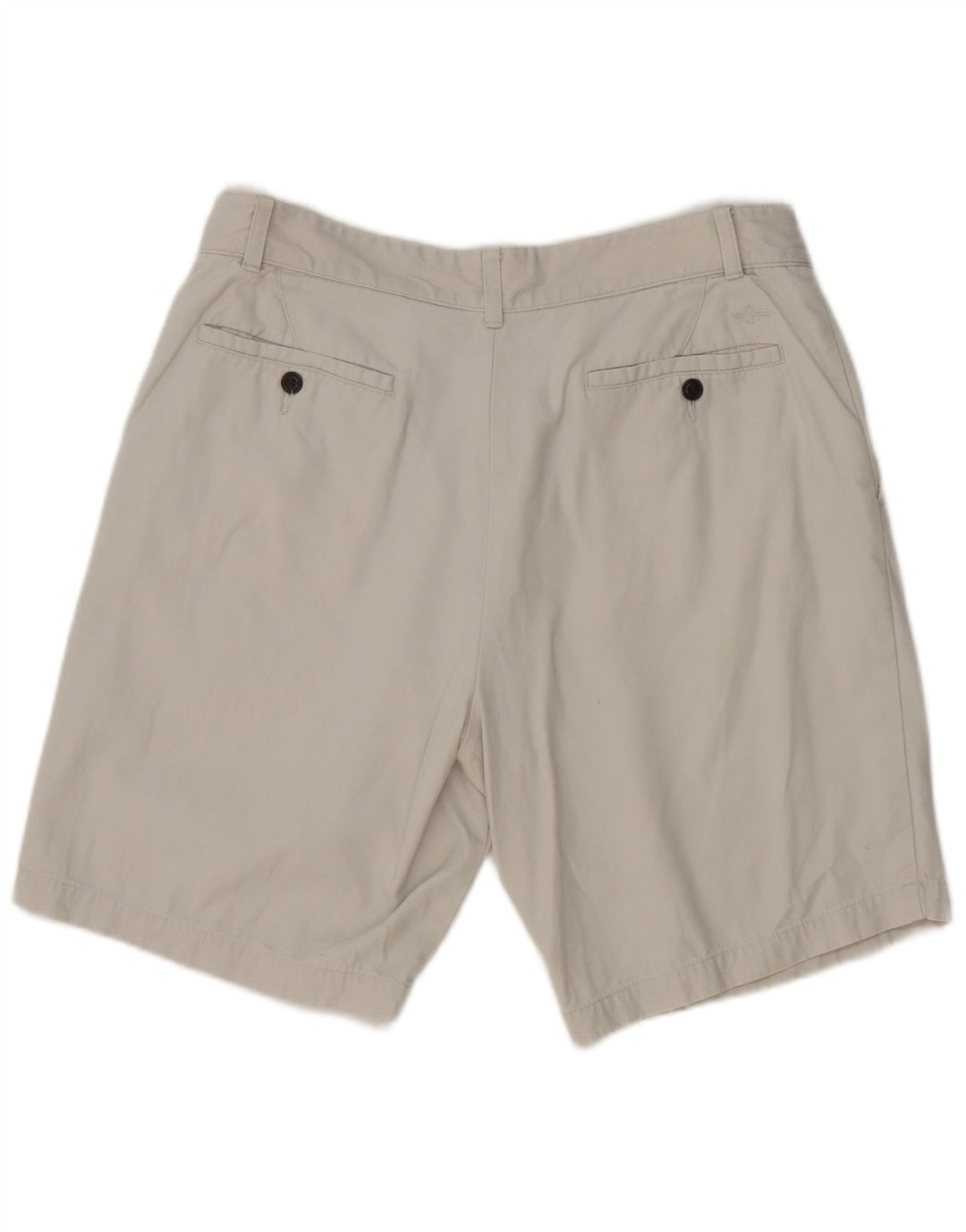 Dockers Ανδρικό Σορτς Chino Χακί W34 Μεγάλο Γκρι Βαμβακερό