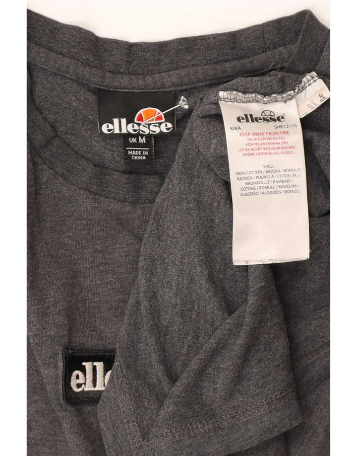 Ανδρικό T-Shirt Ellesse Top Medium Grey Cotton
