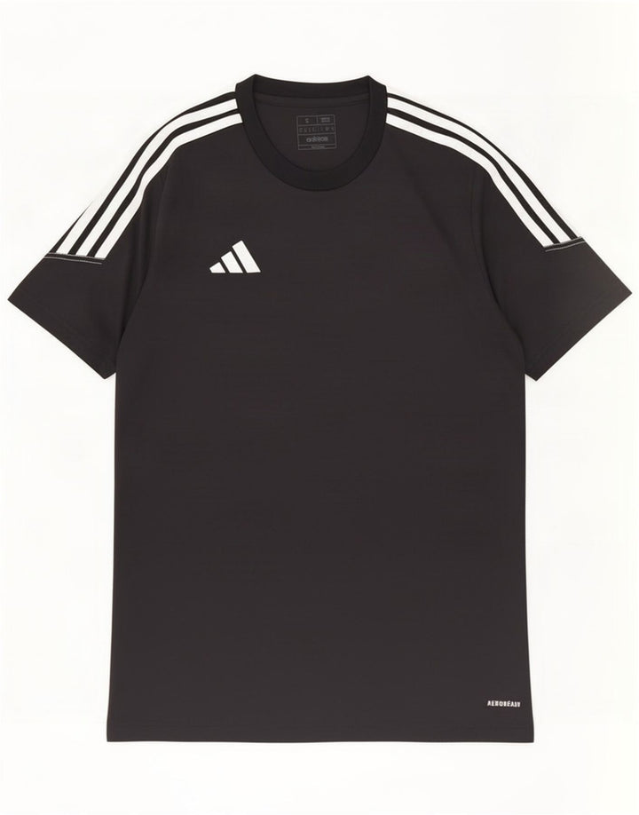 Adidas Ανδρικό T-Shirt Aeroready Top Small Black Polyester