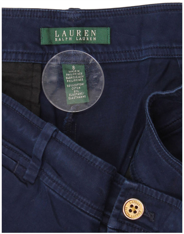 Γυναικείο σορτς Chino Ralph Lauren US 8 Medium W32 Navy Blue Cotton