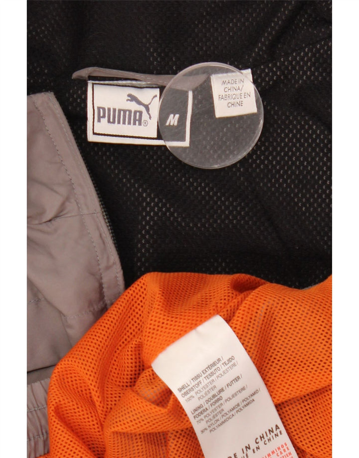 Ανδρικό μπουφάν Puma Bomber UK 38 Medium Grey Colourblock Polyester