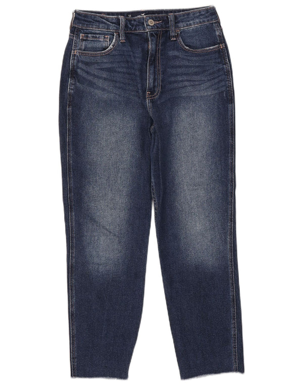 Hollister Γυναικείο Ψηλό Cropped Τζιν US 5 Small W27 L25 Blue