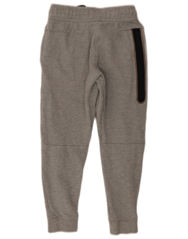 Nike Boys αθλητική φόρμα παντελόνι Joggers 8-9 ετών Small Grey Colourblock