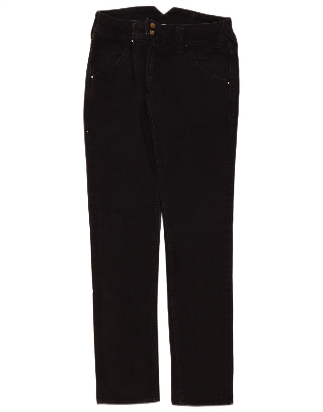 Cycle Womens Slim Jeans W26 L29 Black Cotton