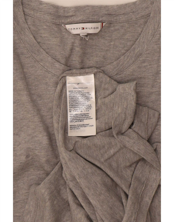 Ανδρικό T-Shirt Tommy Hilfiger Top Μεσαίο γκρι βαμβακερό
