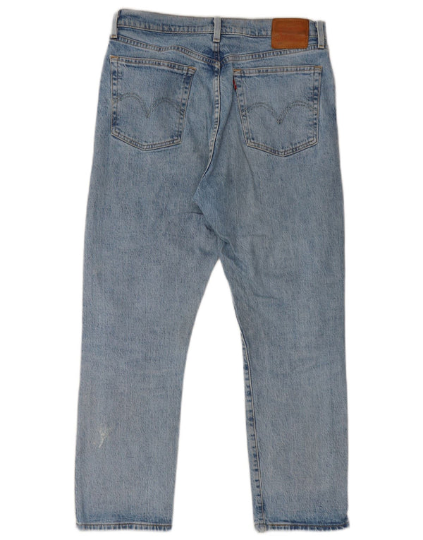 Levi's Mens 501 Straight Jeans W31 L26 Blue Cotton
