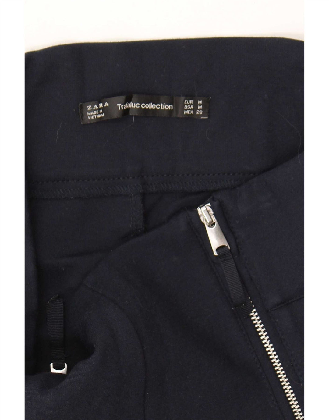 Zara Γυναικείο κολάν UK 12 Medium Navy Blue