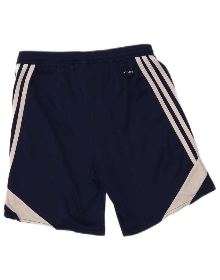 Αθλητικό σορτς ADIDAS για αγόρια 9-10 ετών Μεγάλο Navy Blue
